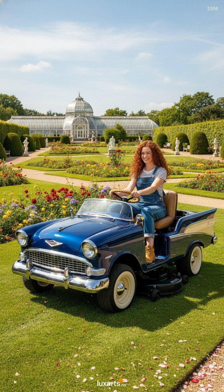 Classic Car Riding Mowers: A Nostalgic Blend of Vintage Style and Lawn Care Functionality classic car riding mowers 7