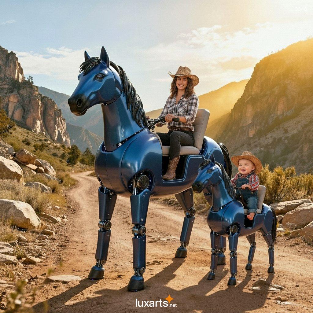 E-Horse Shaped Scooters: Combining Playful Design with Practical Electric Transportation e horse scooters 3