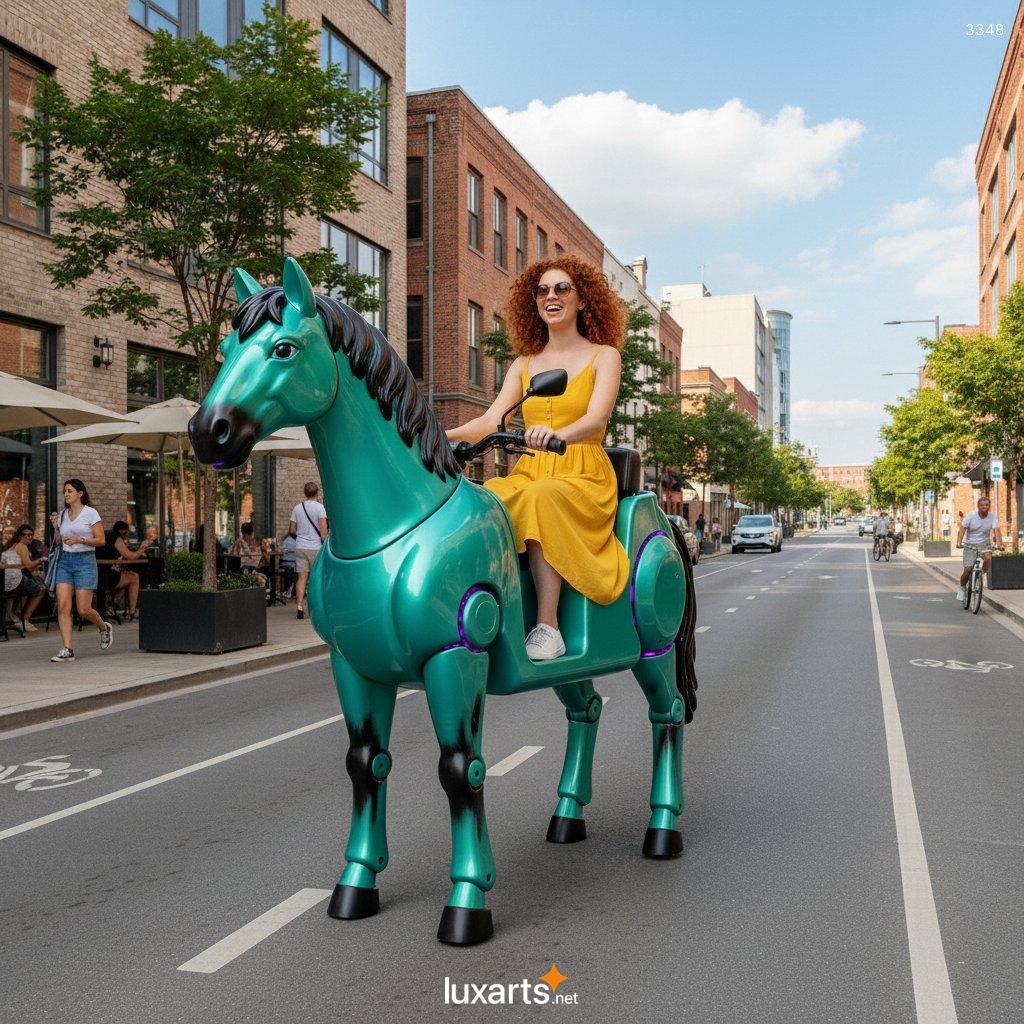 E-Horse Shaped Scooters: Combining Playful Design with Practical Electric Transportation e horse scooters 7