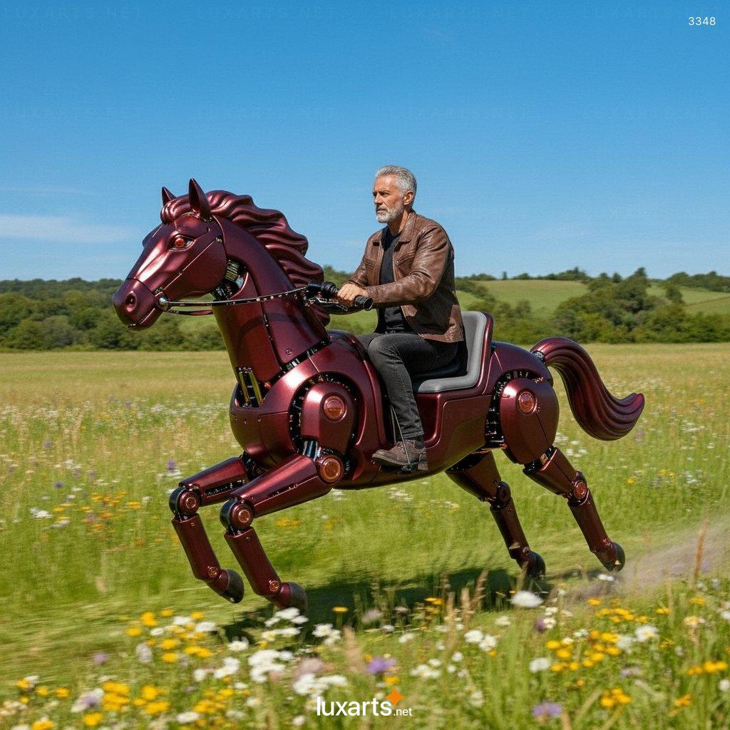 E-Horse Shaped Scooters: Combining Playful Design with Practical Electric Transportation e horse scooters 9