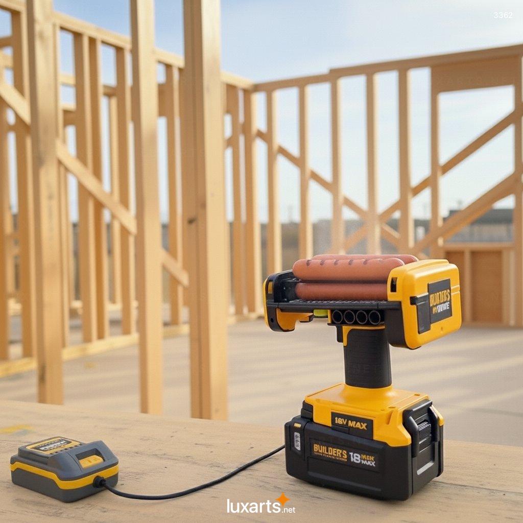 Power Tool Hot Dog Roller – When Construction Meets Cooking power tool hot dog roller 2