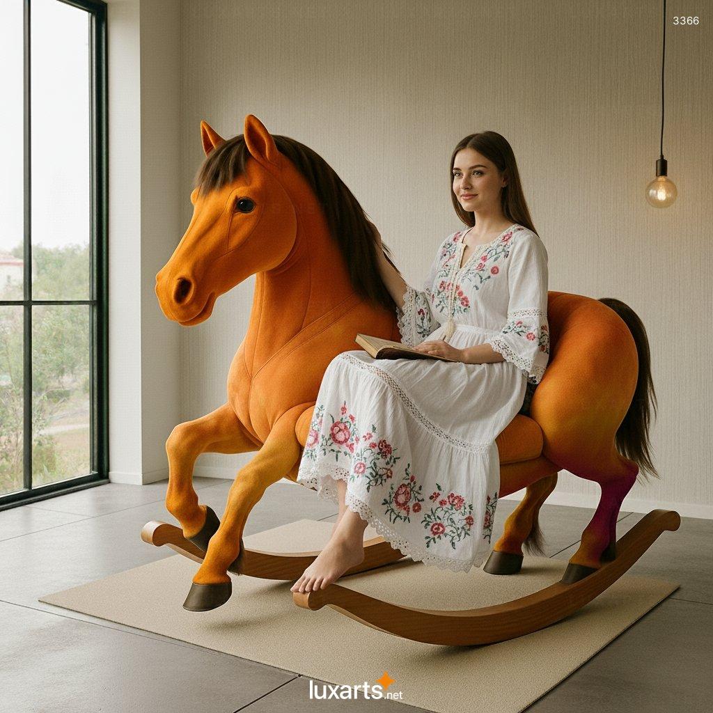 Rocking Horse for Adults: Comfort, Style, and Nostalgic Relaxation Redefined rocking horse 2
