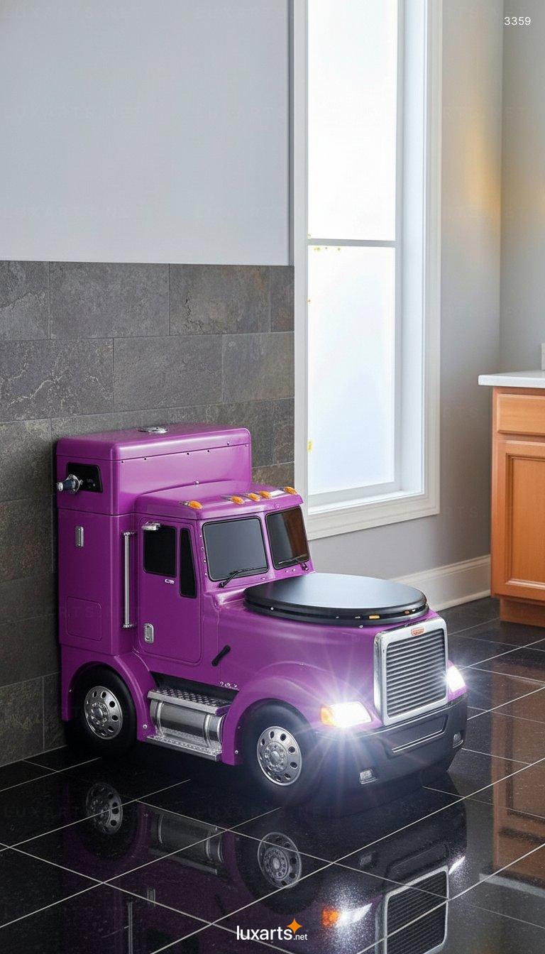 Semi Truck Toilet: A Bold and Thematic Bathroom Fixture for Truck Enthusiasts semi truck toilet 3