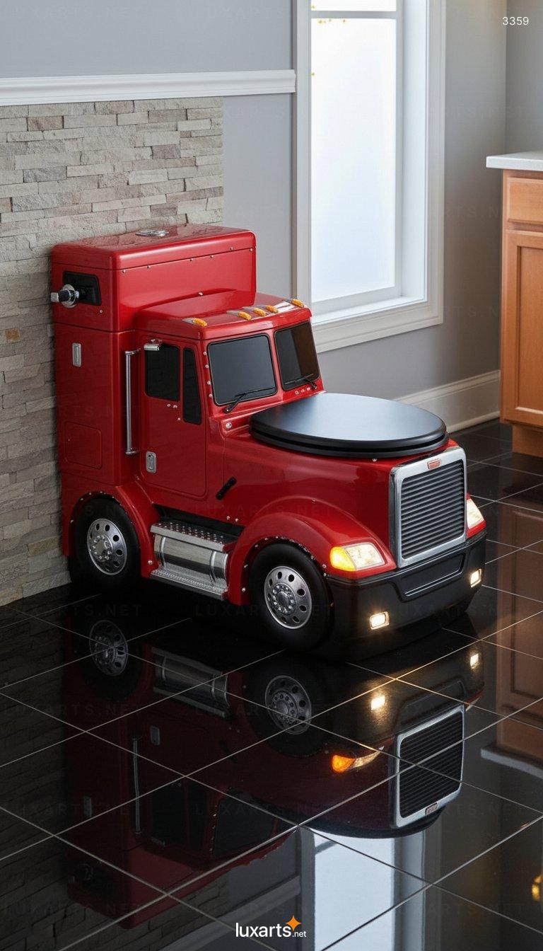 Semi Truck Toilet: A Bold and Thematic Bathroom Fixture for Truck Enthusiasts semi truck toilet 4