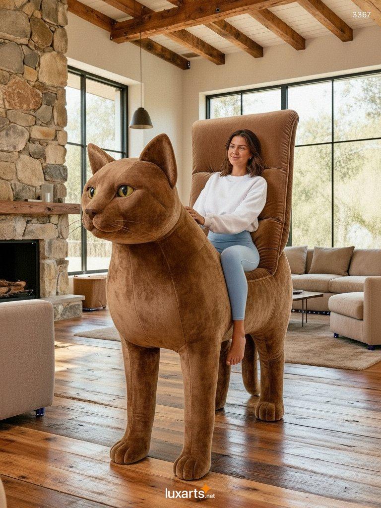 Walking Cat Recliner: A Playful, Mobile Lounge Chair Inspired by Feline Motion 6 Walking Cat Recliner: A Playful, Mobile Lounge Chair Inspired by Feline Motion walking cat reciner 1