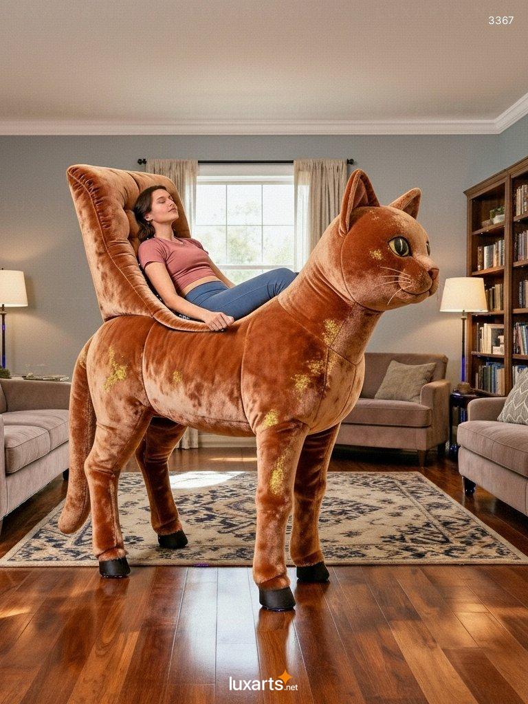 Walking Cat Recliner: A Playful, Mobile Lounge Chair Inspired by Feline Motion 8 Walking Cat Recliner: A Playful, Mobile Lounge Chair Inspired by Feline Motion walking cat reciner 2