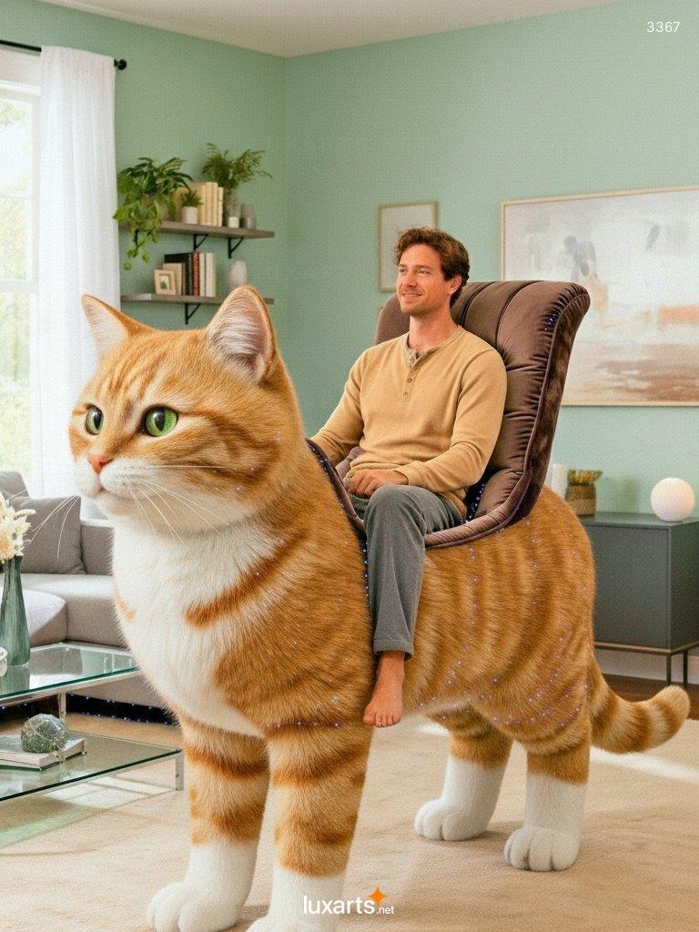 Walking Cat Recliner: A Playful, Mobile Lounge Chair Inspired by Feline Motion 4 Walking Cat Recliner: A Playful, Mobile Lounge Chair Inspired by Feline Motion walking cat reciner 4