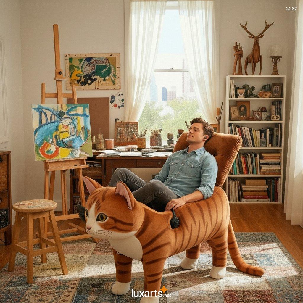 Walking Cat Recliner: A Playful, Mobile Lounge Chair Inspired by Feline Motion 11 Walking Cat Recliner: A Playful, Mobile Lounge Chair Inspired by Feline Motion walking cat reciner 8