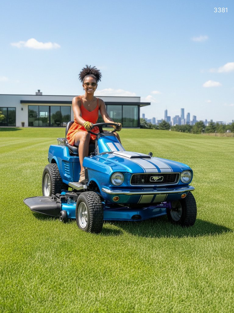 Mustang Riding Lawn Mower: Combining Ford’s Muscle Car Legacy with Lawn Mowing Power 3381 mustang riding lawn mower 15