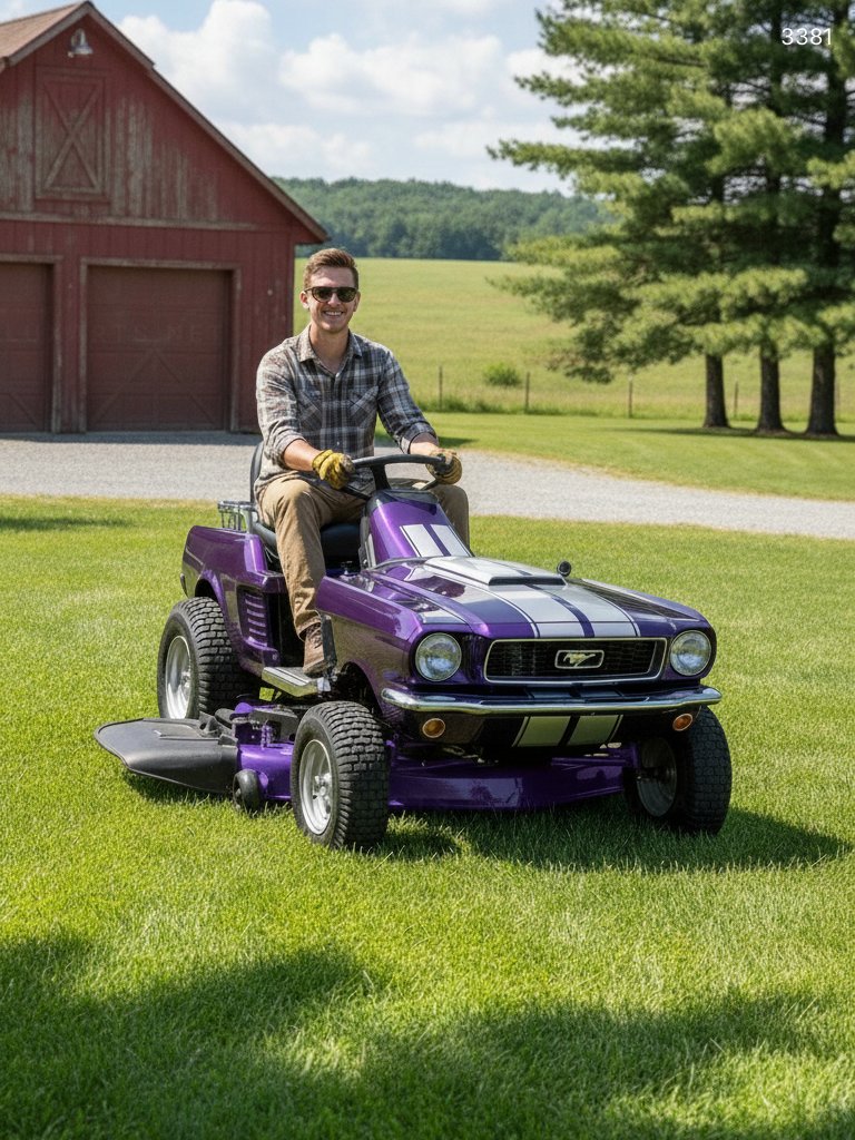 Mustang Riding Lawn Mower: Combining Ford’s Muscle Car Legacy with Lawn Mowing Power 3381 mustang riding lawn mower 16
