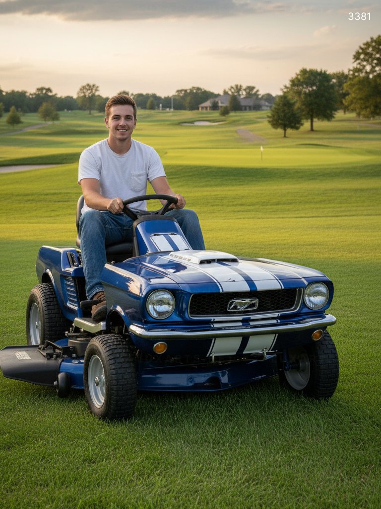 Mustang Riding Lawn Mower: Combining Ford’s Muscle Car Legacy with Lawn Mowing Power 3381 mustang riding lawn mower 19