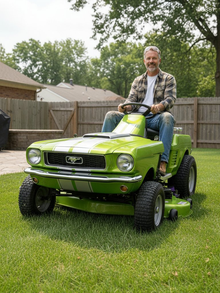 Mustang Riding Lawn Mower: Combining Ford’s Muscle Car Legacy with Lawn Mowing Power 3381 mustang riding lawn mower 6