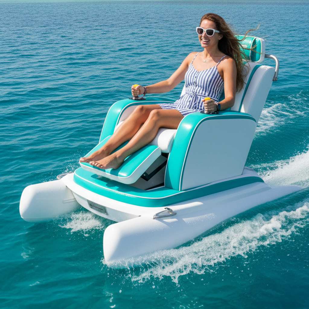 Recliner Boats: Luxury Personal Watercraft for Ultimate Lake Relaxation & Fun 3395