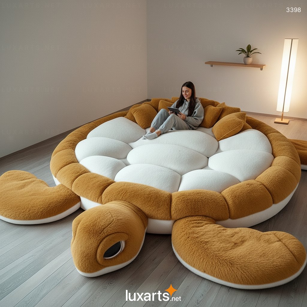 Giant Turtle Lounger: A Whimsical Fusion of Nature-Inspired Design and Ultimate Relaxation 3398 giant turtle lounger 10