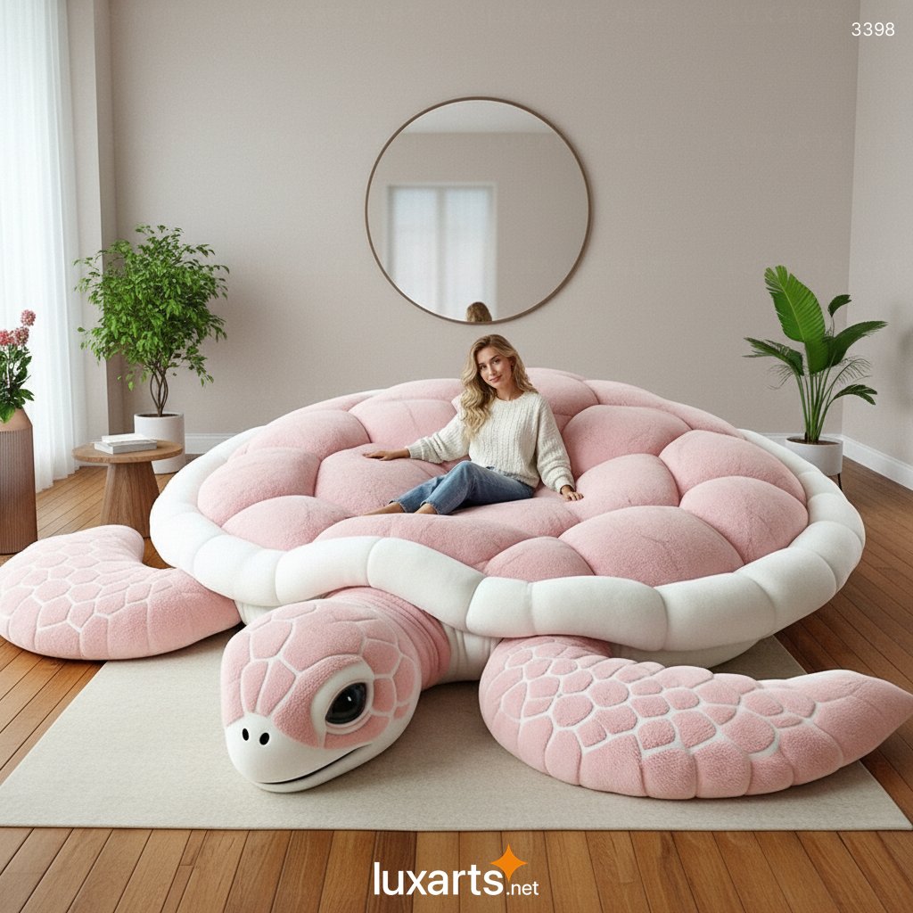 Giant Turtle Lounger: A Whimsical Fusion of Nature-Inspired Design and Ultimate Relaxation 3398 giant turtle lounger 21