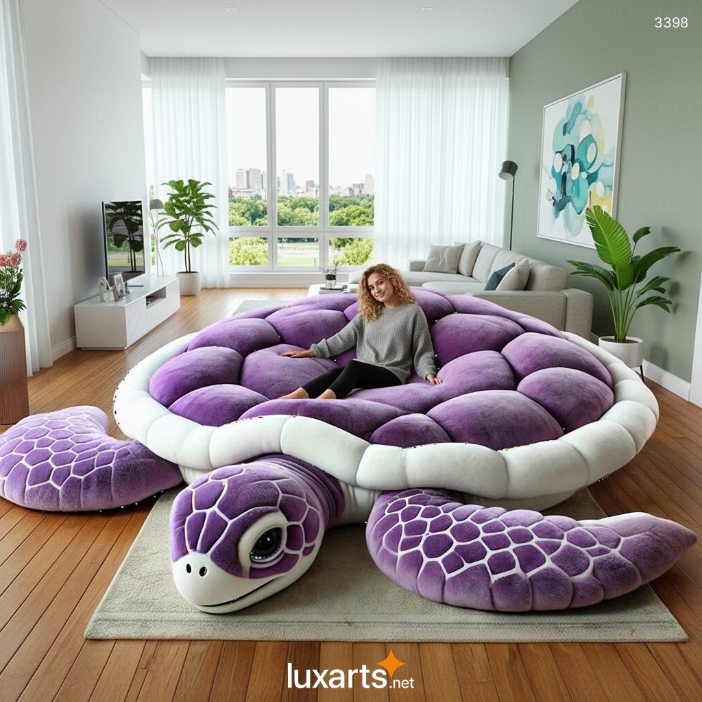 Giant Turtle Lounger: A Whimsical Fusion of Nature-Inspired Design and Ultimate Relaxation 3398 giant turtle lounger 26