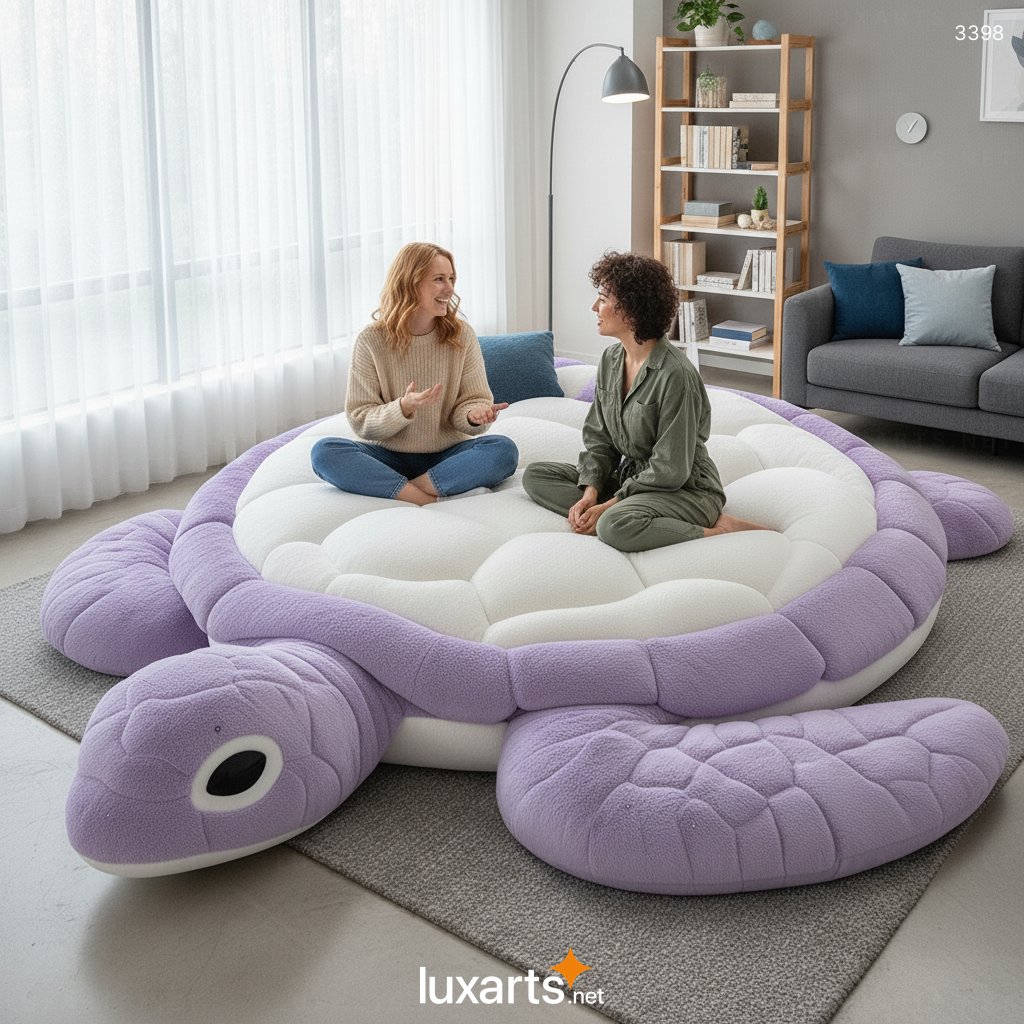 Giant Turtle Lounger: A Whimsical Fusion of Nature-Inspired Design and Ultimate Relaxation 3398 giant turtle lounger 4