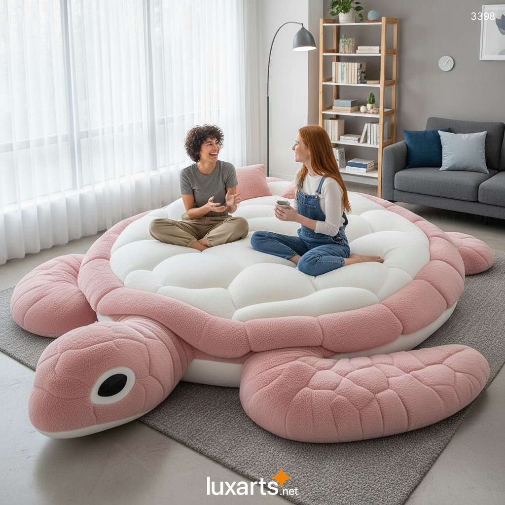 Giant Turtle Lounger: A Whimsical Fusion of Nature-Inspired Design and Ultimate Relaxation 3398 giant turtle lounger 5