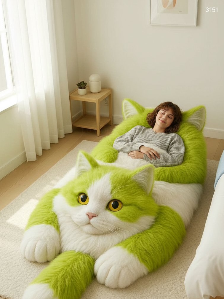 Cat-Shaped Sleeping Bags for Kids and Adults: Cozy, Playful & Whisker-Worthy Comfort 3151 cat sleeping bag 20251225 51