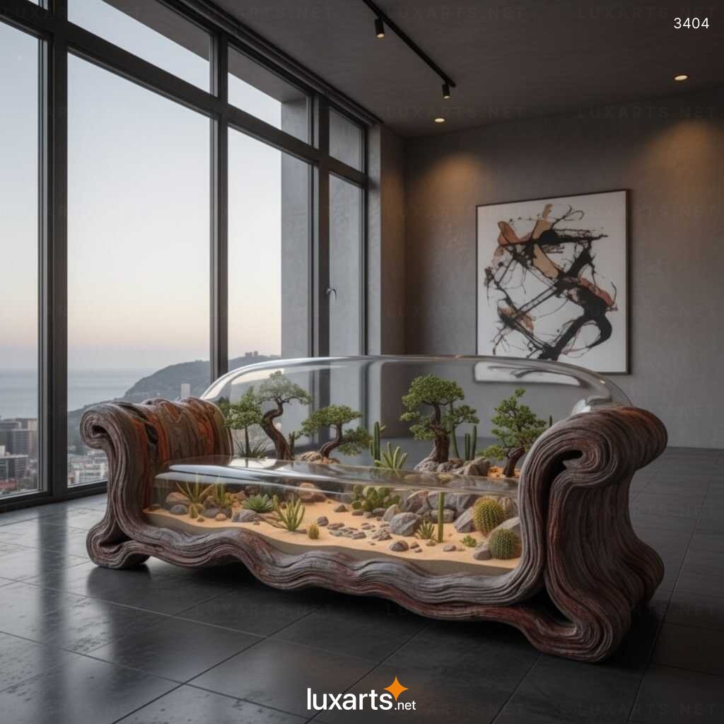 Epoxy Nature Scene Sofa: A Stunning Fusion of Organic Artistry and Modern Comfort 3404 epoxy nature scene sofa 6