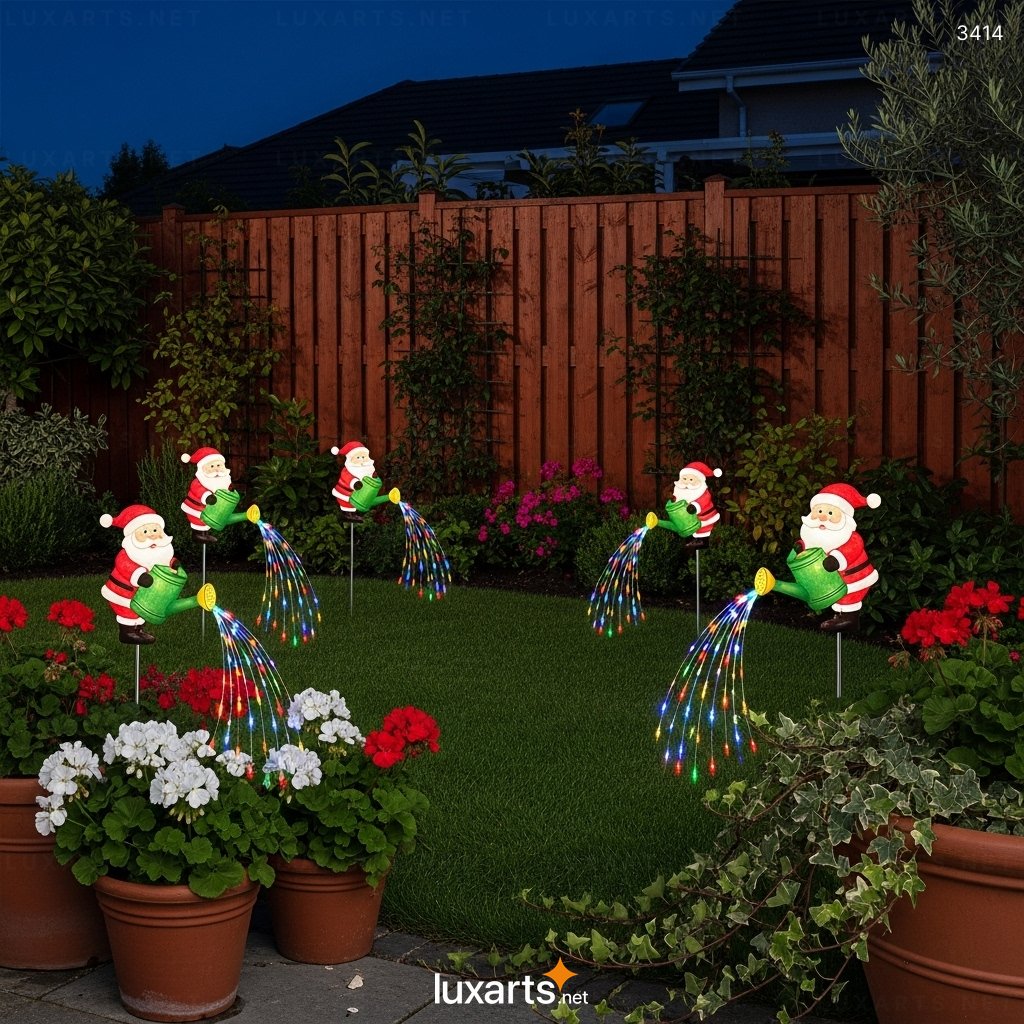 Christmas Solar Kettle Lights: Festive Outdoor Illumination Combining Holiday Cheer and Sustainable Energy 3414 christmas solar kettle lights 26