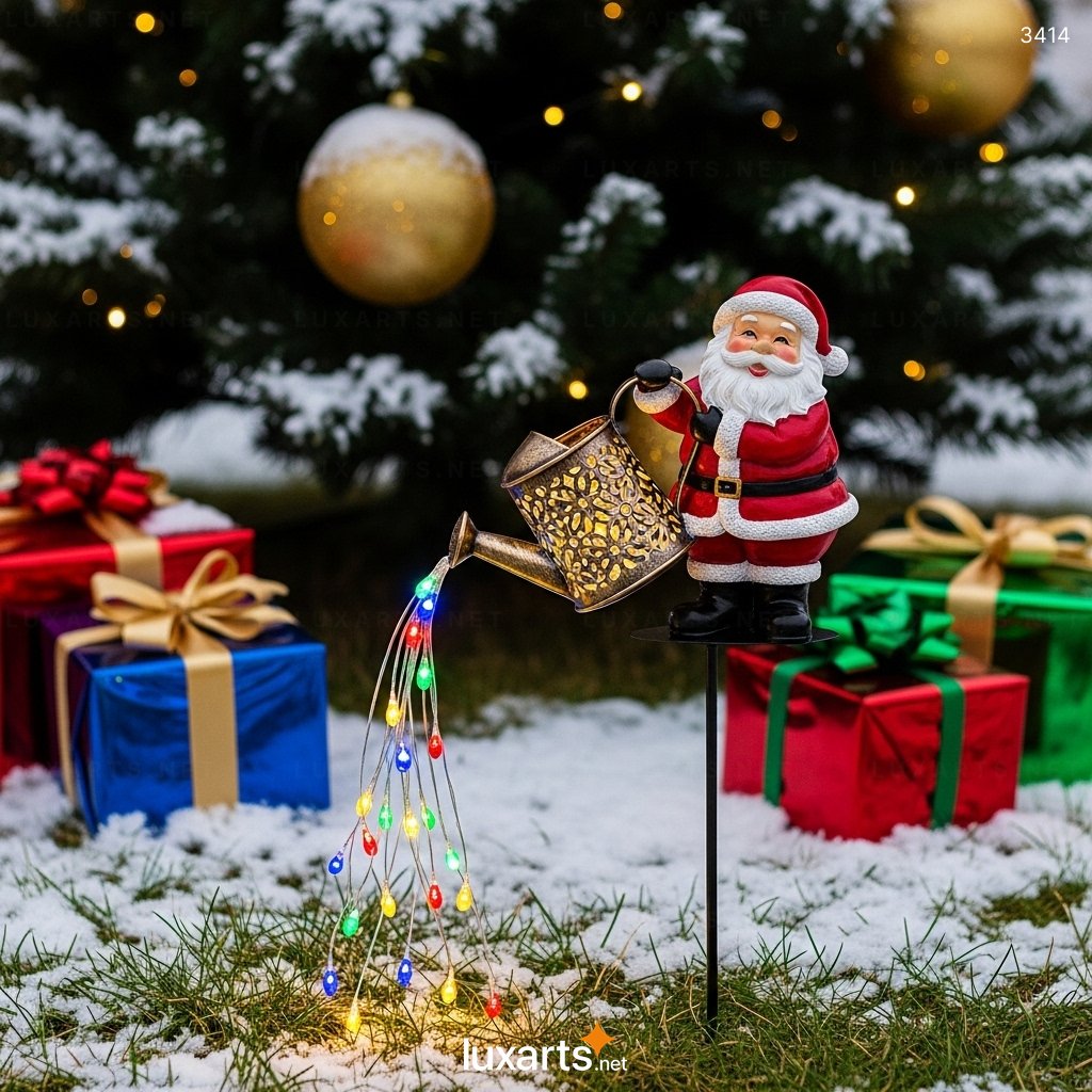 Christmas Solar Kettle Lights: Festive Outdoor Illumination Combining Holiday Cheer and Sustainable Energy 3414 christmas solar kettle lights 30