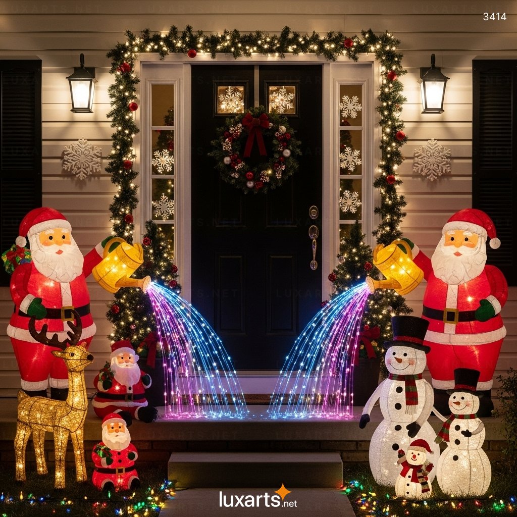 Christmas Solar Kettle Lights: Festive Outdoor Illumination Combining Holiday Cheer and Sustainable Energy 3414 christmas solar kettle lights 31