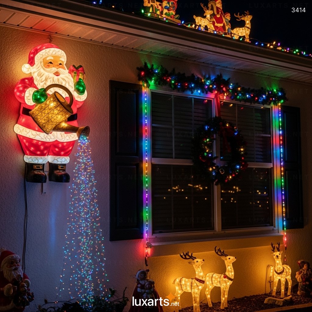 Christmas Solar Kettle Lights: Festive Outdoor Illumination Combining Holiday Cheer and Sustainable Energy 3414 christmas solar kettle lights 32