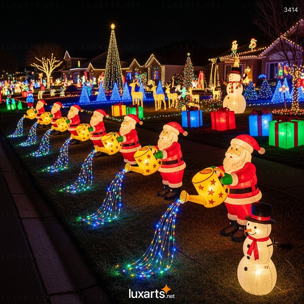 Christmas Solar Kettle Lights: Festive Outdoor Illumination Combining Holiday Cheer and Sustainable Energy 3414 christmas solar kettle lights 33