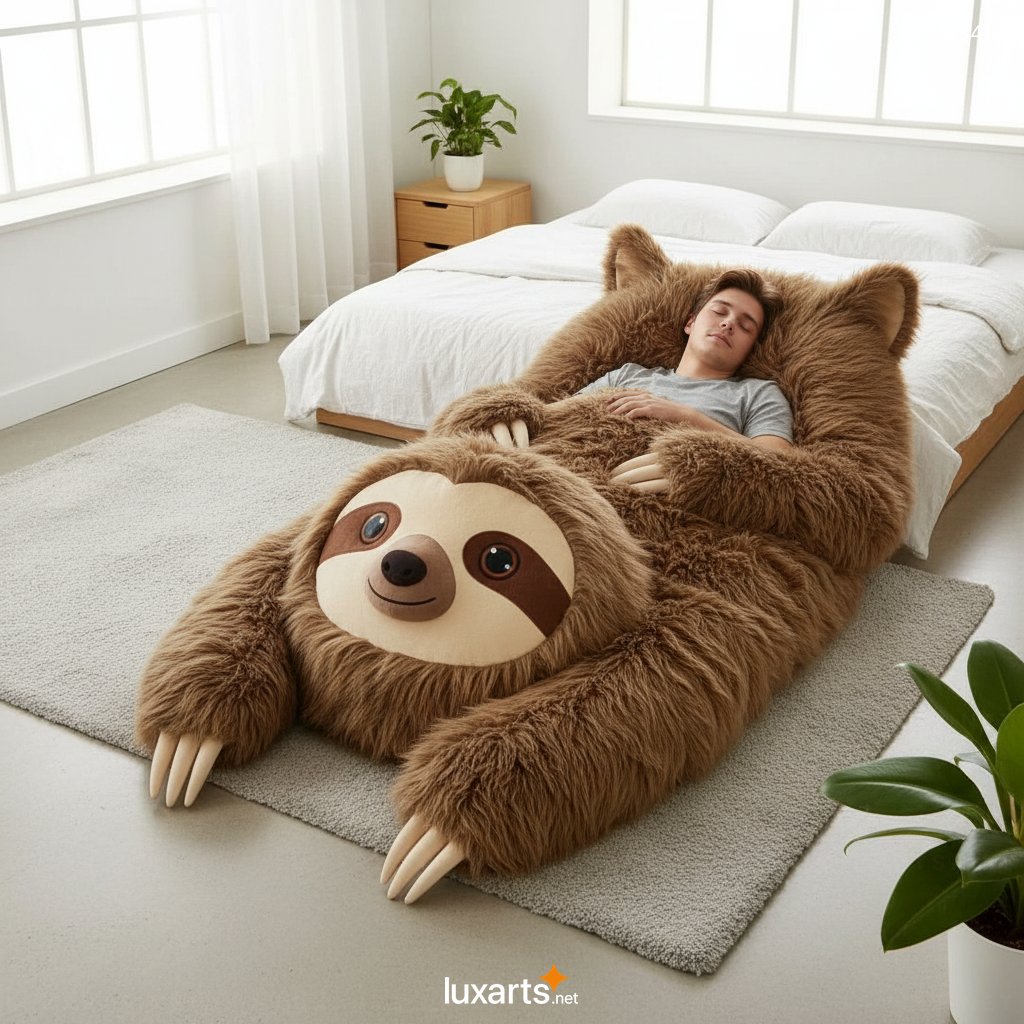 Sloth Shaped Sleeping Bag: Cozy, Creative, and Perfect for Nature-Loving Sleepers 9 Sloth Shaped Sleeping Bag: Cozy, Creative, and Perfect for Nature-Loving Sleepers 3419 sloth sleeping bag 10