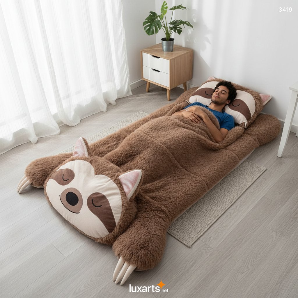 Sloth Shaped Sleeping Bag: Cozy, Creative, and Perfect for Nature-Loving Sleepers 5 Sloth Shaped Sleeping Bag: Cozy, Creative, and Perfect for Nature-Loving Sleepers 3419 sloth sleeping bag 13