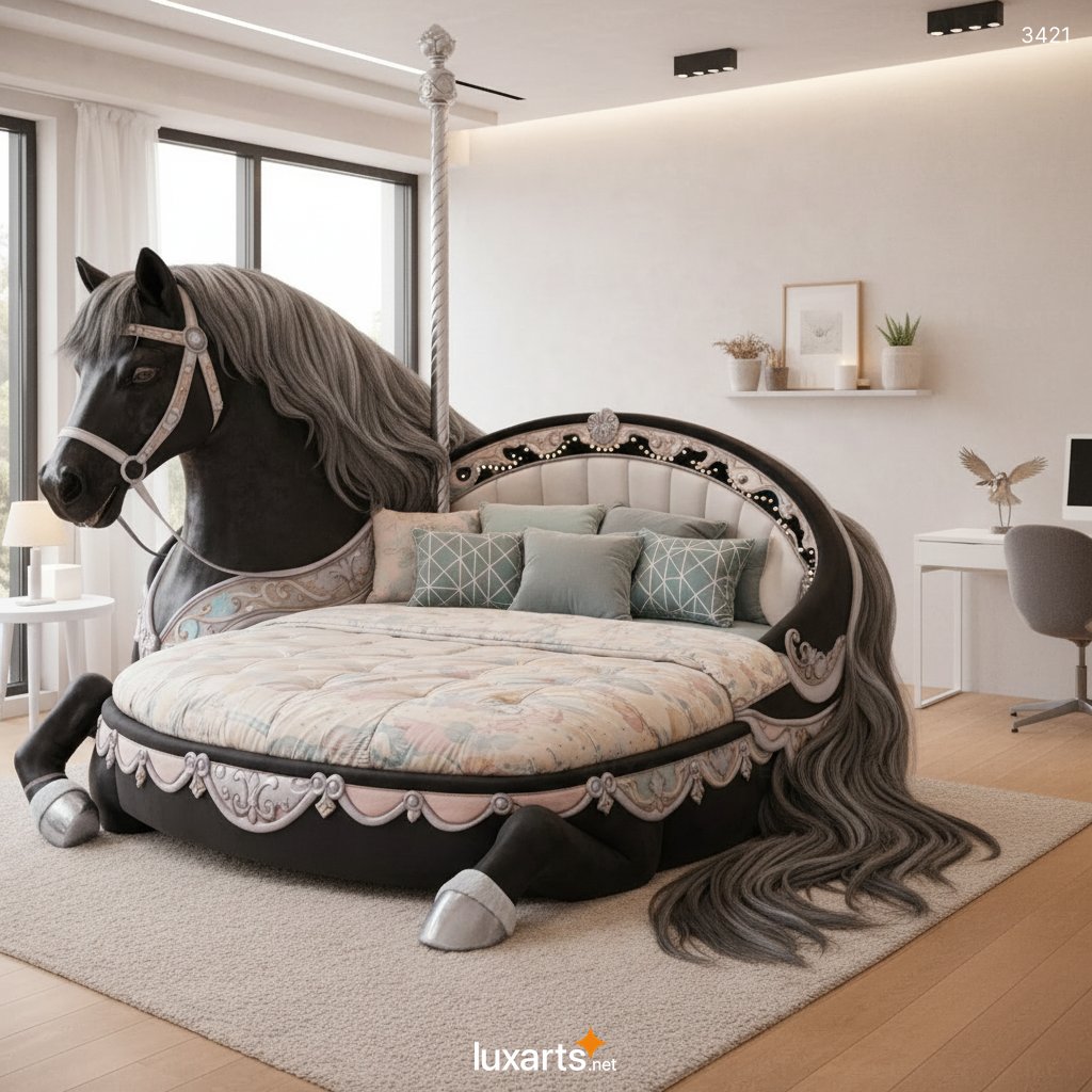 Horse Shaped Beds: Creative Design Inspiration for Whimsical & Themed Bedrooms 3421 horse shaped beds 20
