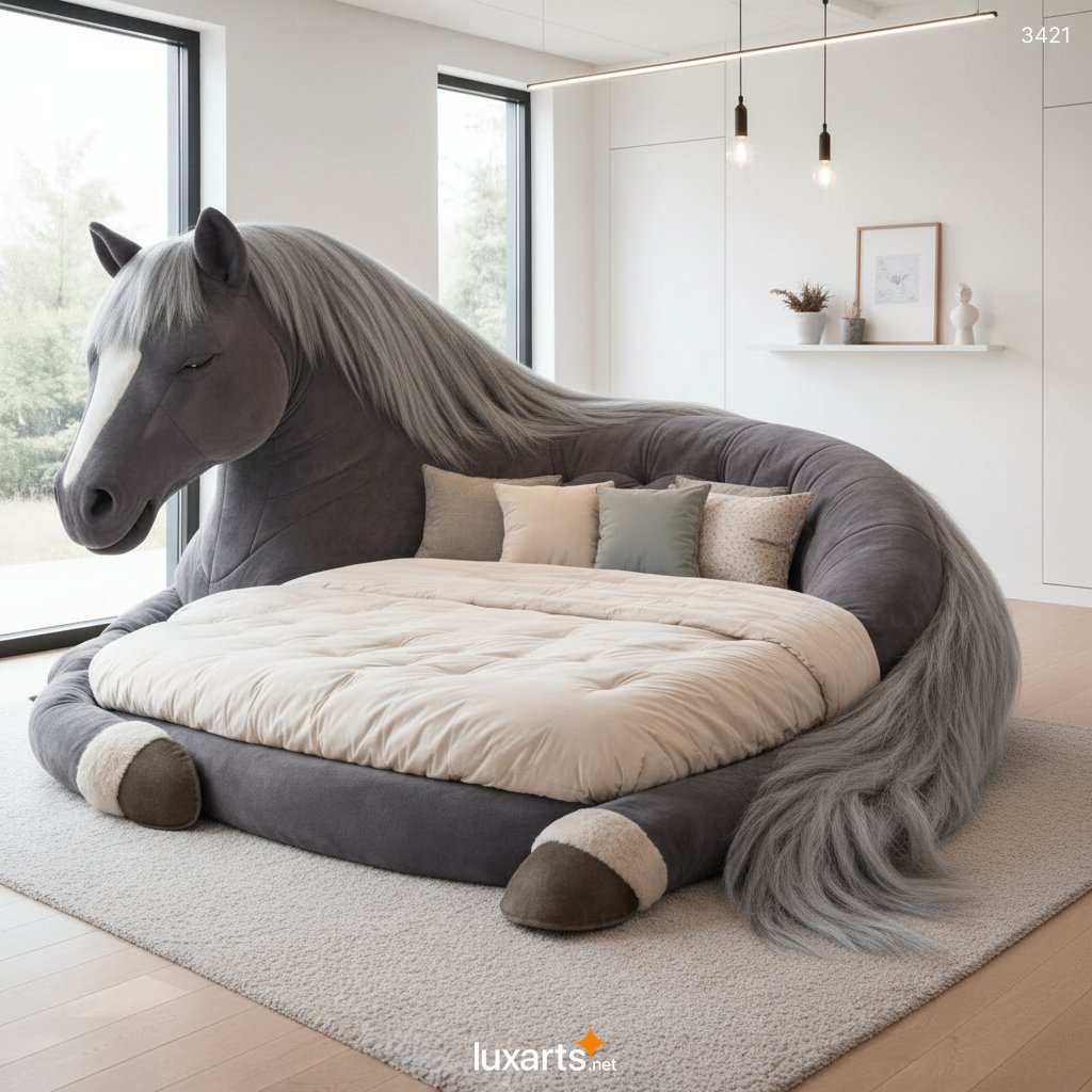Horse Shaped Beds: Creative Design Inspiration for Whimsical & Themed Bedrooms 3421 horse shaped beds 30