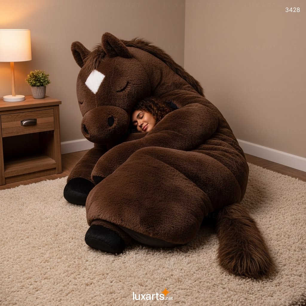 Horse Shaped Sleeping Bag – Comfortable & Unique Design for Adults & Kids 3428 horse sleeping bag 20260111 37