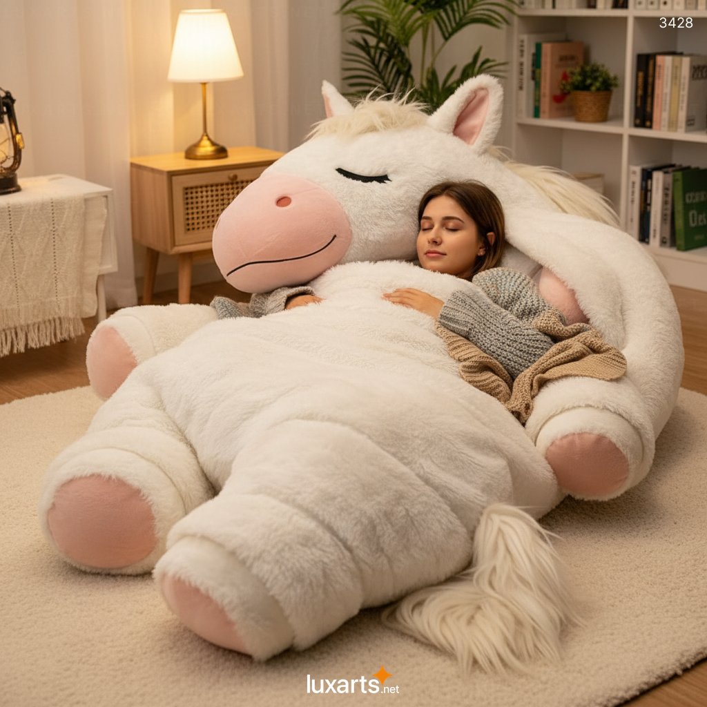 Horse Shaped Sleeping Bag – Comfortable & Unique Design for Adults & Kids 3428 horse sleeping bag 20260111 47 1