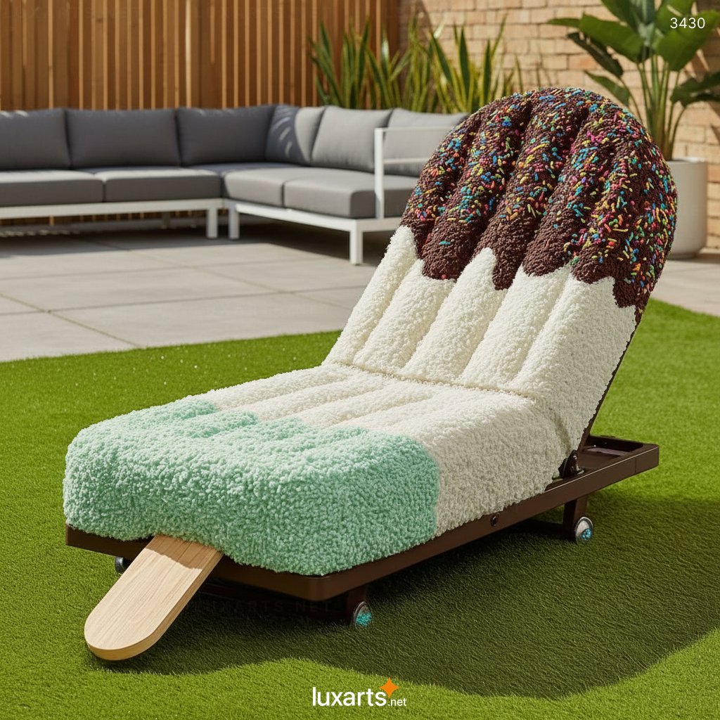 Giant Popsicle Shaped Lounger: A Refreshing Twist on Summer Outdoor Seating Design 3430 popsicle lounger 10