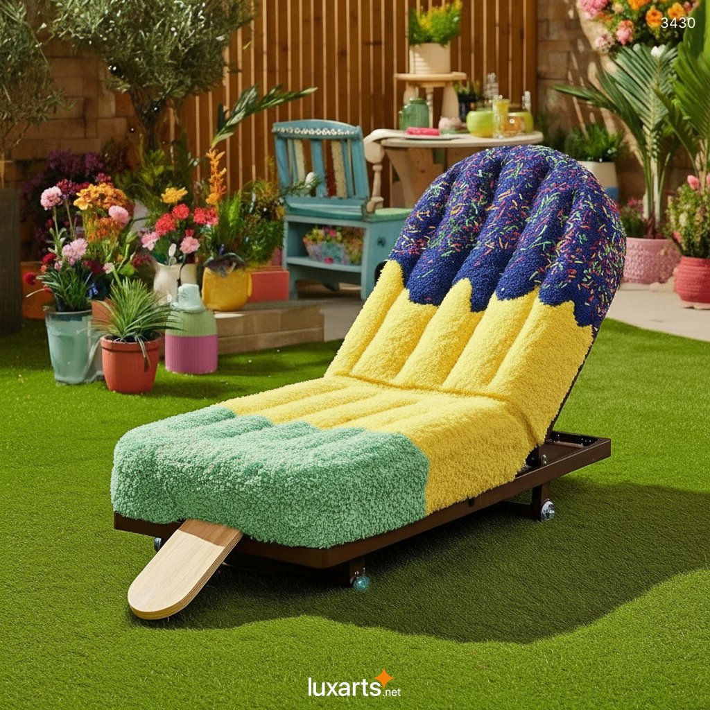 Giant Popsicle Shaped Lounger: A Refreshing Twist on Summer Outdoor Seating Design 3430 popsicle lounger 6