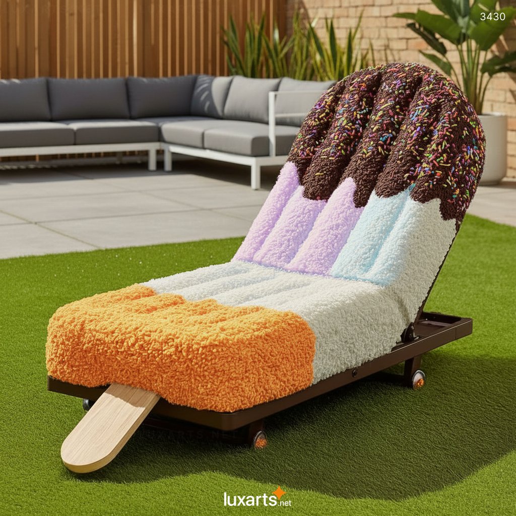 Giant Popsicle Shaped Lounger: A Refreshing Twist on Summer Outdoor Seating Design 3430 popsicle lounger 7