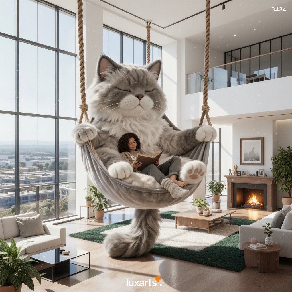 Cat Shaped Hammock: A Purr-fect Blend of Comfort, Whimsy, and Feline-Inspired Design 3434 cat shaped hammock 20260104 55