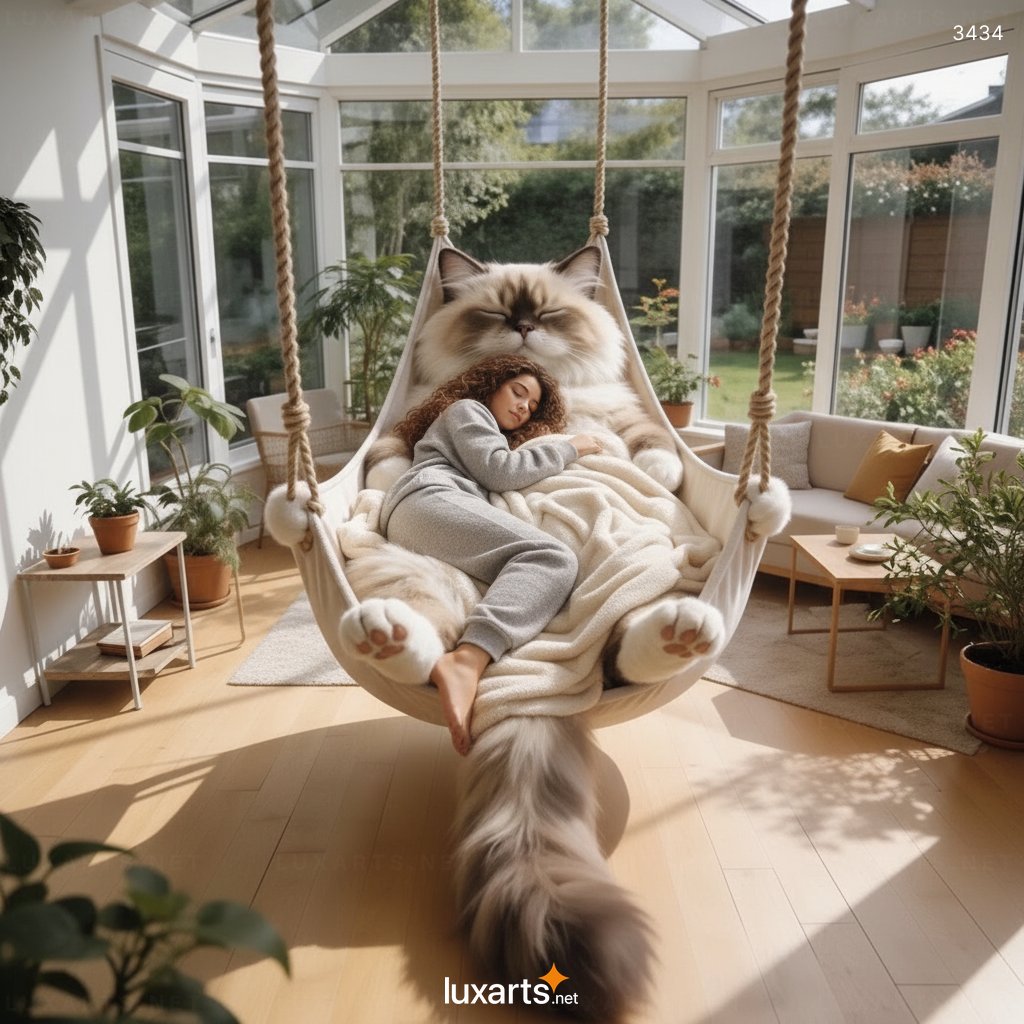Cat Shaped Hammock: A Purr-fect Blend of Comfort, Whimsy, and Feline-Inspired Design 3434 cat shaped hammock 20260104 61