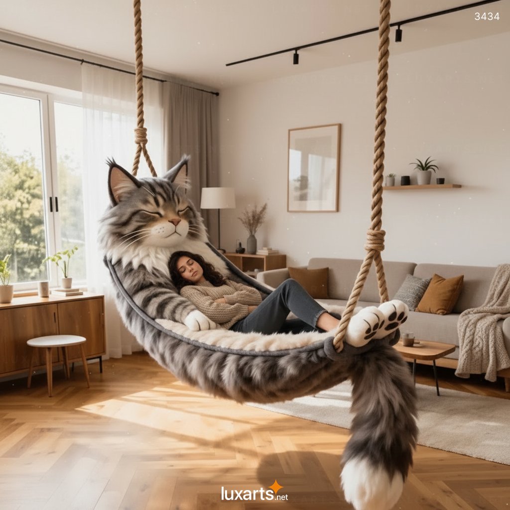 Cat Shaped Hammock: A Purr-fect Blend of Comfort, Whimsy, and Feline-Inspired Design 3434 cat shaped hammock 20260104 64