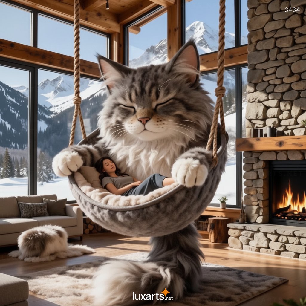 Cat Shaped Hammock: A Purr-fect Blend of Comfort, Whimsy, and Feline-Inspired Design 3434 cat shaped hammock 20260104 72
