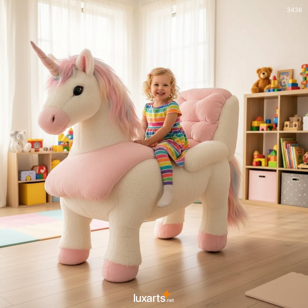 Walking Unicorn Recliner: A Whimsical, Mobile Seating Experience for Enchanted Interiors 3438 walking unicorn recliner 47