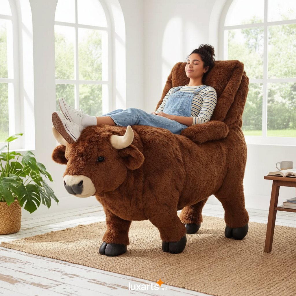 Walking Cow Recliner: A Playful, Mobile Seating Design for Animal-Loving Interiors 3439 walking cow recliner 70
