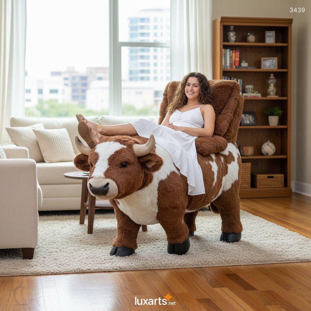 Walking Cow Recliner: A Playful, Mobile Seating Design for Animal-Loving Interiors 3439 walking cow recliner 71