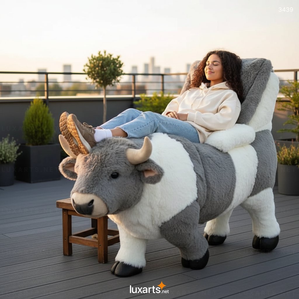 Walking Cow Recliner: A Playful, Mobile Seating Design for Animal-Loving Interiors 3439 walking cow recliner 72