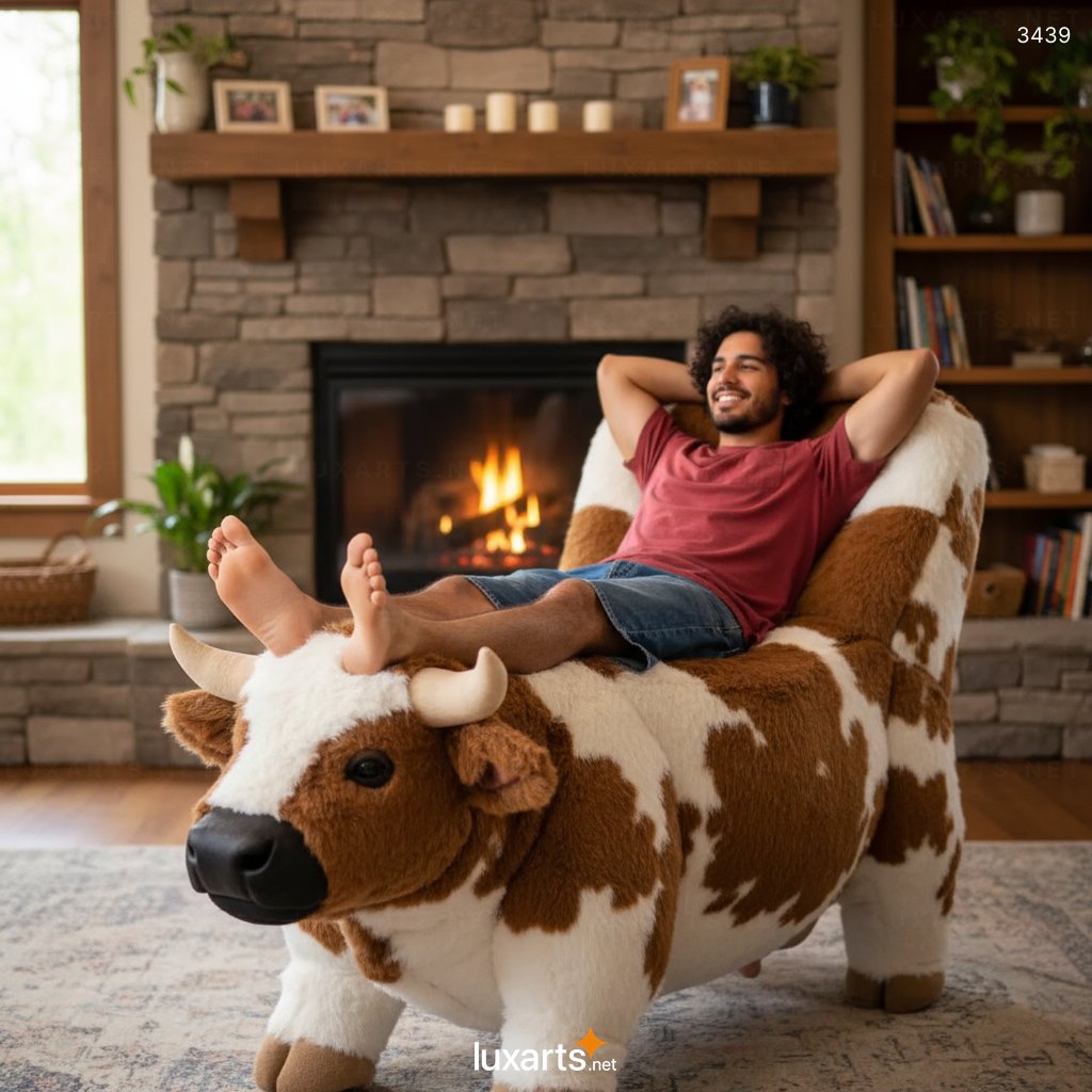 Walking Cow Recliner: A Playful, Mobile Seating Design for Animal-Loving Interiors 3439 walking cow recliner 73