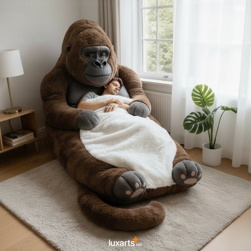 Gorilla Shaped Sleeping Bag: Cozy, Playful, and Perfect for Wild Dreamers 4 Gorilla Shaped Sleeping Bag: Cozy, Playful, and Perfect for Wild Dreamers 3442 gorilla sleeping bag 44