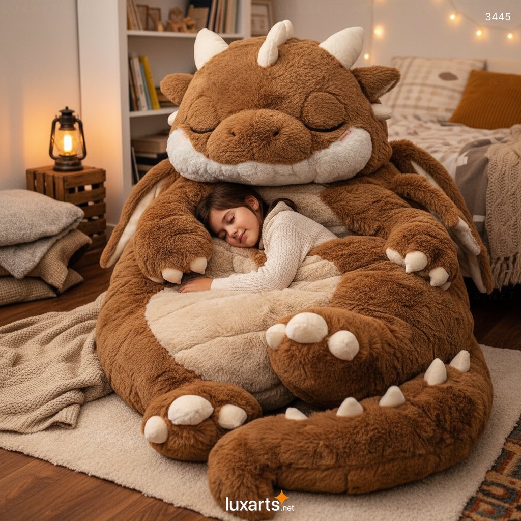 Dragon Shaped Sleeping Bag – Creative Comfort for Children & Adults 3445 dragon sleeping bag 20260111 16
