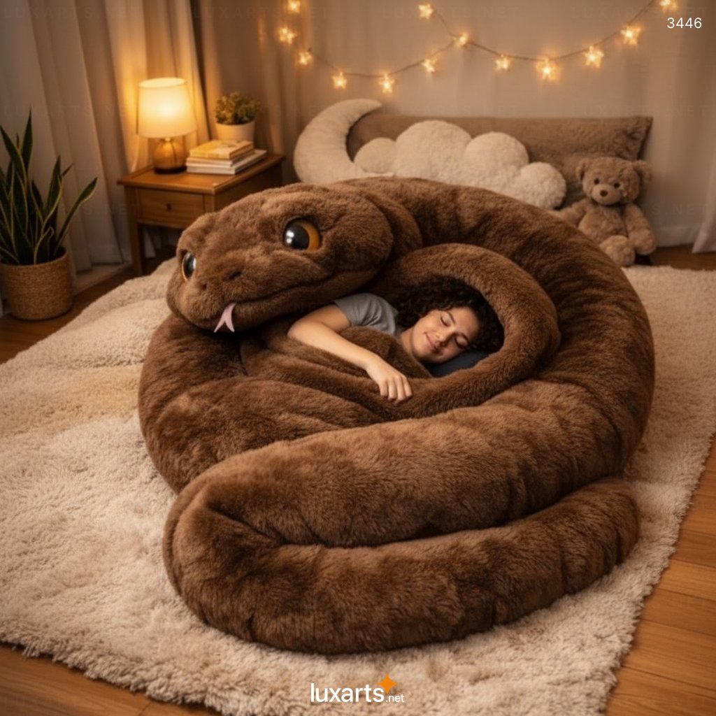 Animal Sleeping Bags – Whimsical Wildlife-Inspired Sleepwear for Indoor Coziness and Outdoor Adventures 3446 snake sleeping bags 37